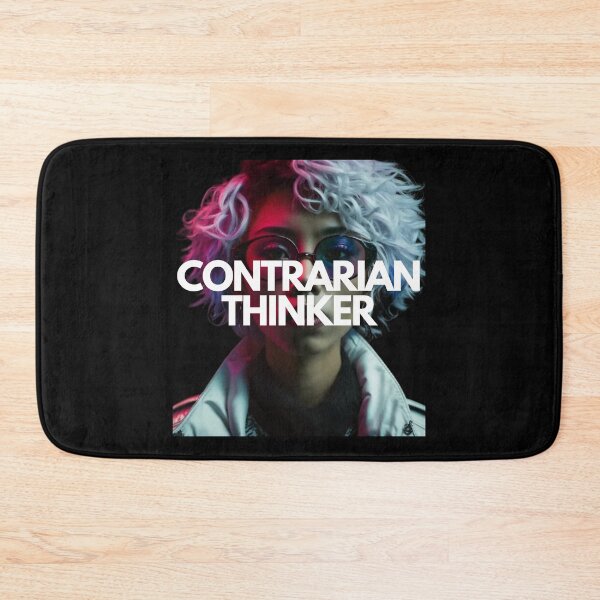 Item preview, Contrarian Thinker White on Black Sublime, Cholo, Gamine, Analog photography, Environment modeling, Contrasty, Virtual reality, iridescent colors designed and sold by EmprendeHoy.