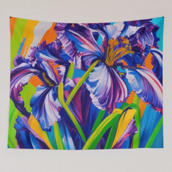 Item preview, Irises designed and sold by HOMEDESIGNPRINT.