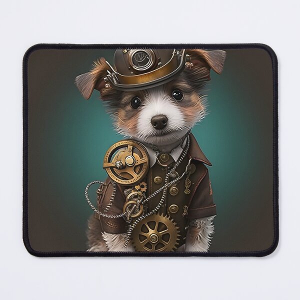 Item preview, Steampunk Puppy designed and sold by LuxindaSwirl.