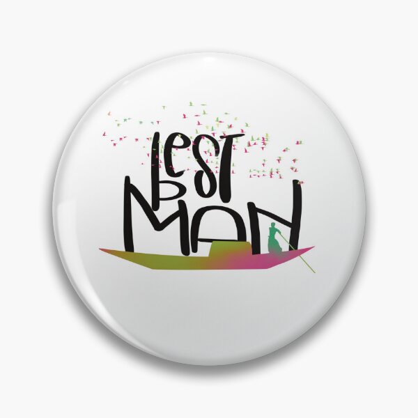 Item preview, Best man Lonely sailor on a ship followed by birds black designed and sold by chuckletuckle.
