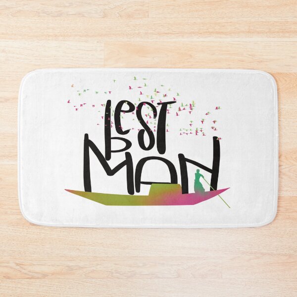Item preview, Best man Lonely sailor on a ship followed by birds black designed and sold by chuckletuckle.