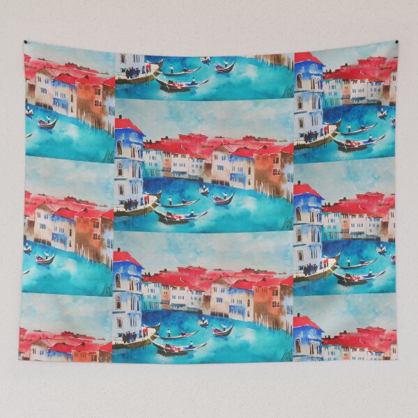 Item preview, Romantic Gondola in Venice  designed and sold by DmitrySkripnyc.