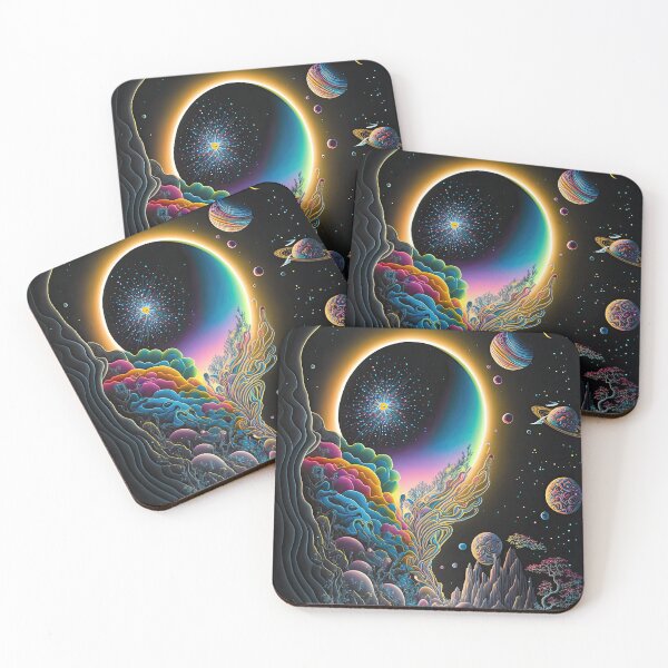 Item preview, Psychedelic Alien Landscape designed and sold by SeedDesign.
