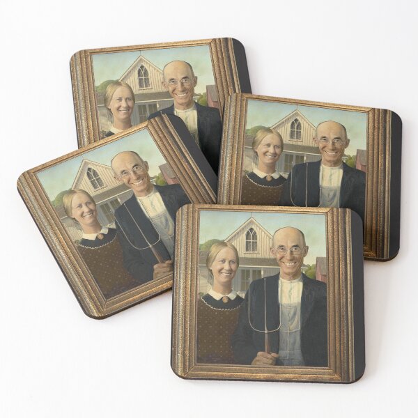 Item preview, American Gothic With A Smile designed and sold by Dalipoe.