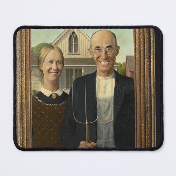 Item preview, American Gothic With A Smile designed and sold by Dalipoe.