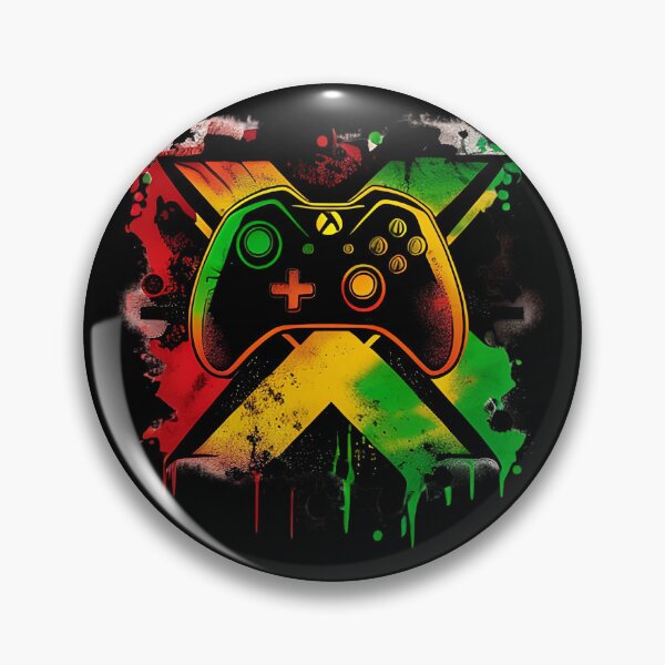 Item preview, Xbox Black Gamers Character Logo X designed and sold by UrbanChillz.