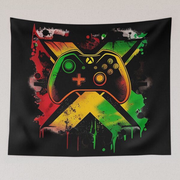 Item preview, Xbox Black Gamers Character Logo X designed and sold by UrbanChillz.