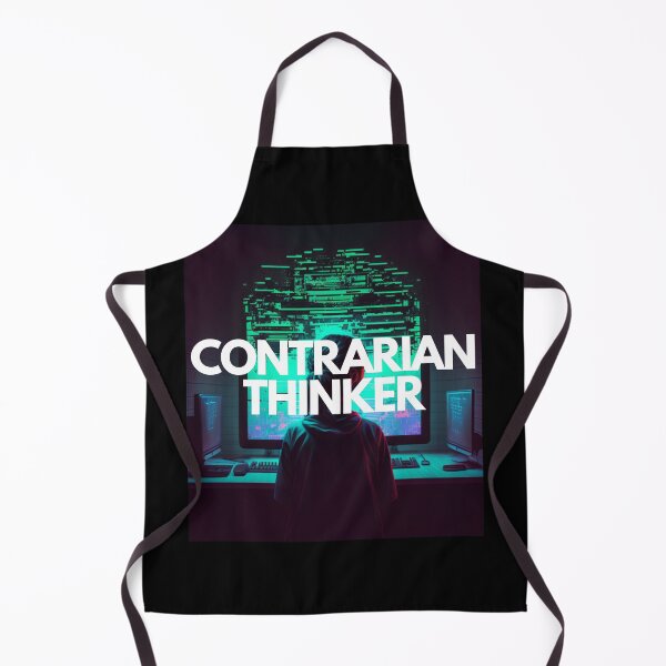 Item preview, Contrarian Thinker White on Black Cyberpop, Fotocollage, DSLR, CGsociety, 500px, game item, bleak colors, Medicalcore, fluorescent lighting designed and sold by EmprendeHoy.