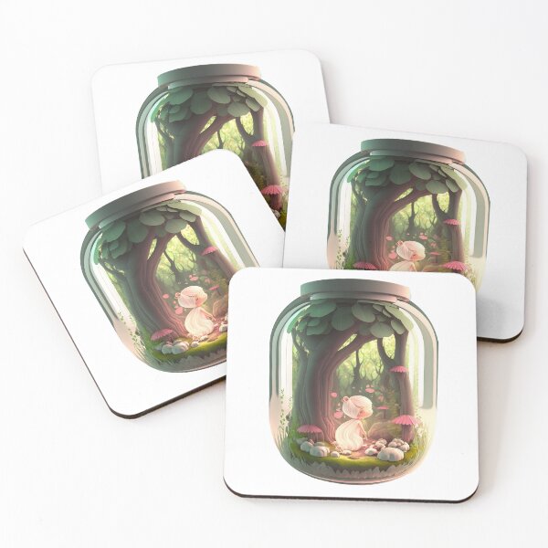 Item preview, Cute Little Fairy In A Magical Forest  designed and sold by ByDigitalDream.
