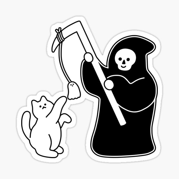 Item preview, Ghost on a String Cat Toy designed and sold by obinsun.