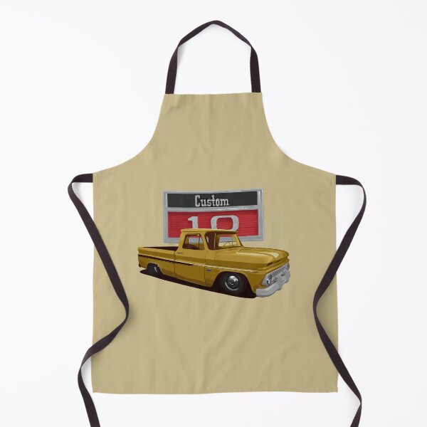 Item preview, 1966 Slammed Gold Chevy C10 Custom designed and sold by hotroddude.