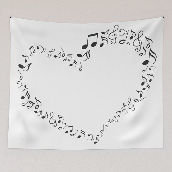 Item preview, Musical heart designed and sold by RaionKeiji.