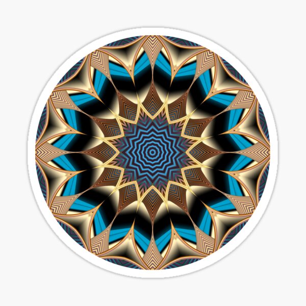 Spore Farm Mandala 2 Sticker