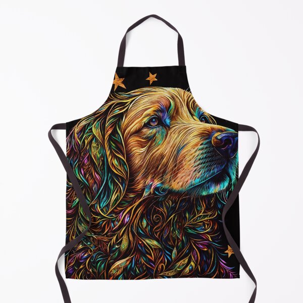 Item preview, Colorful Golden Retriever designed and sold by Peggy Collins.