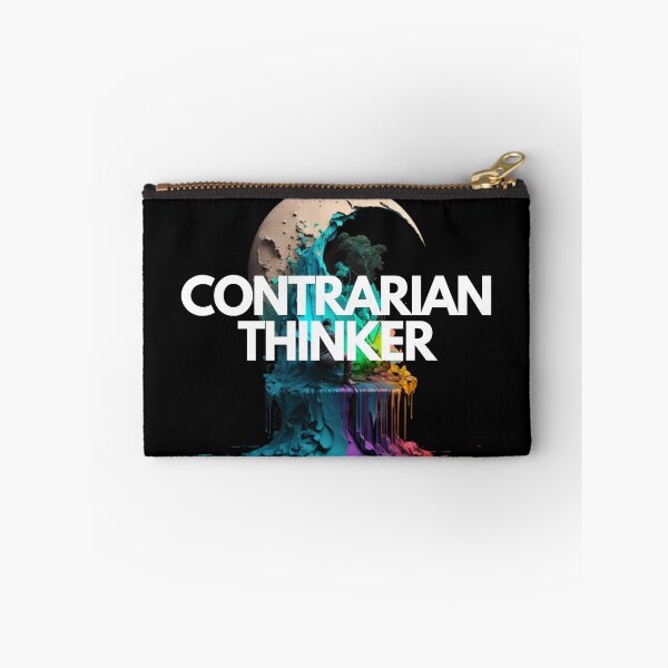 Item preview, Contrarian Thinker White on Black Dripping Paint, landscape, Animation, Contrasty, Projection mapping, contrasted colors, Mermaid, moon lighting designed and sold by EmprendeHoy.