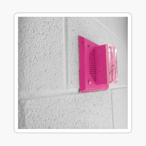 Fire Alarm Stickers Redbubble