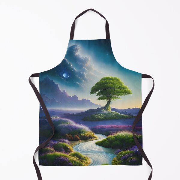 Artikelvorschau, Fantasiebaum mit kosmischem Hintergrund entworfen und verkauft von VersoShopping.