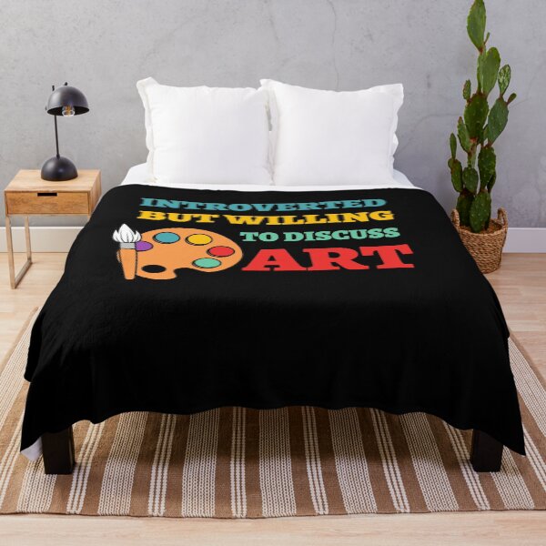 Item preview, Introverted Art Lover Design designed and sold by SimpliText.