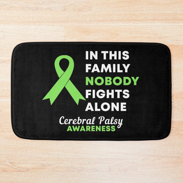 Item preview, In This Family Nobody Fights Alone Cerebral Palsy Awareness designed and sold by Color-Sparkle.