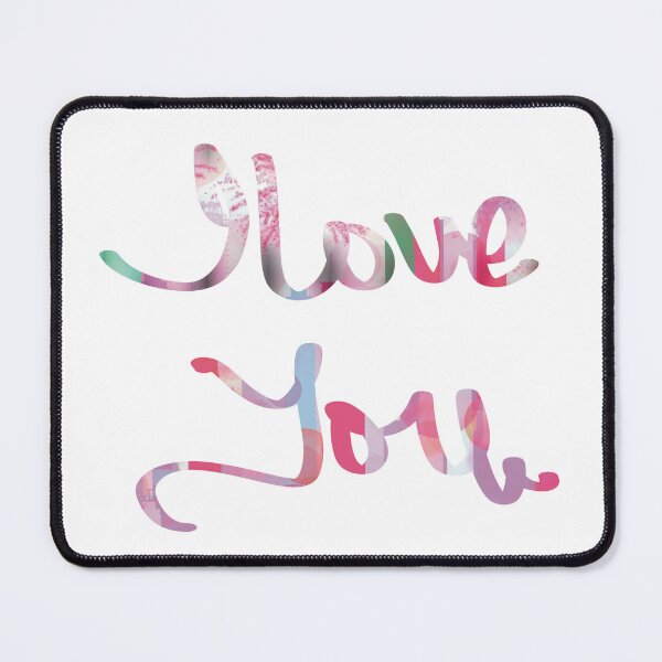 Item preview, I love you pink designed and sold by chuckletuckle.