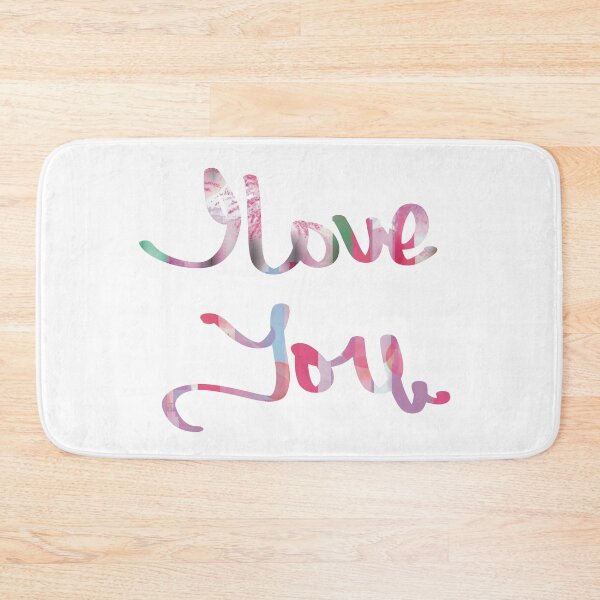 Item preview, I love you pink designed and sold by chuckletuckle.