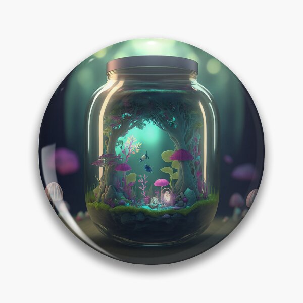 Item preview, Cute Little Fairy In A Magical Forest  designed and sold by ByDigitalDream.
