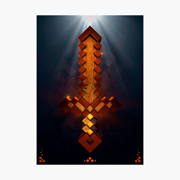 wooden sword Photographic Print