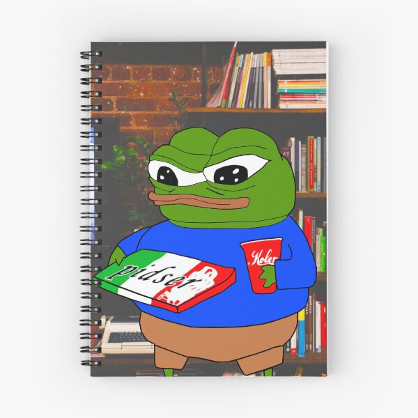 Item preview, Pepe With Pizza And Soda Apu designed and sold by Slav-Art.