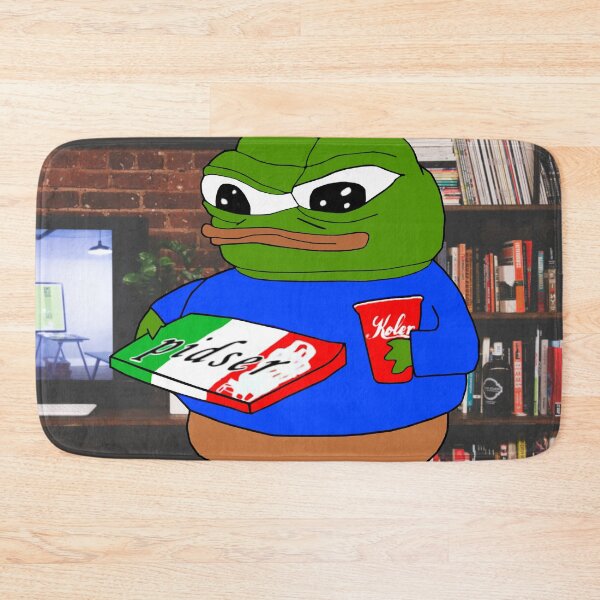 Item preview, Pepe With Pizza And Soda Apu designed and sold by Slav-Art.