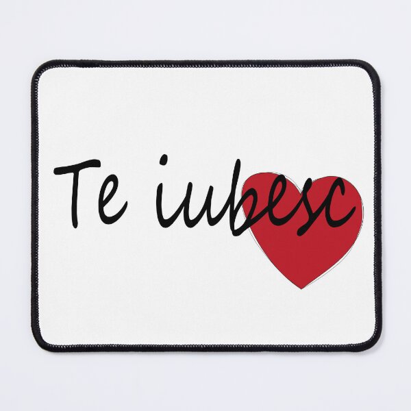 Item preview, Te Iubesc I Love You Romanian Dragoste Cute Red Hearts designed and sold by Nirvanibex.