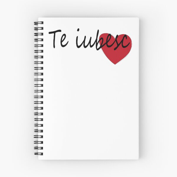 Item preview, Te Iubesc I Love You Romanian Dragoste Cute Red Hearts designed and sold by Nirvanibex.