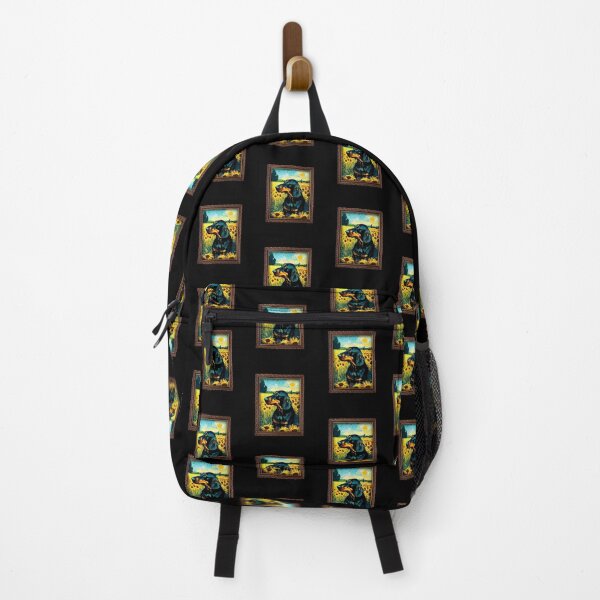 Item preview, Black and Tan Coonhound Sunflower Painting Adorable Dog designed and sold by rafaeltto.