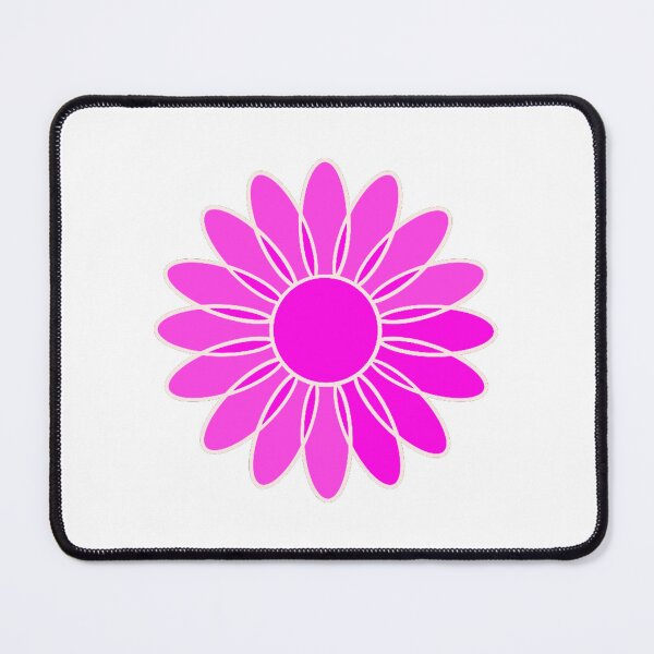 Item preview, Retro Pink Daisy Flower designed and sold by TheCatmeow2000.