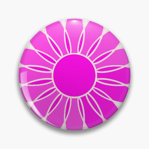 Item preview, Retro Pink Daisy Flower designed and sold by TheCatmeow2000.