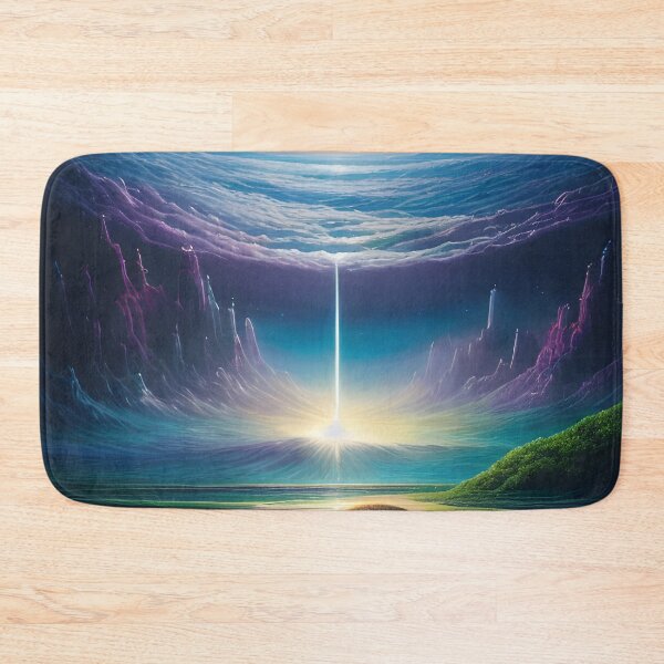 Item preview, Alien Fantasy World Beam of Light Cosmic Sky designed and sold by VersoShopping.