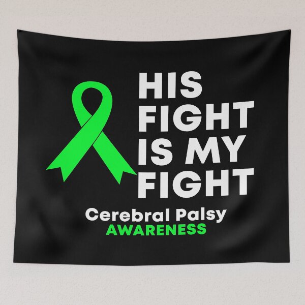 Item preview, His Fight Is My Fight Cerebral Palsy Awareness designed and sold by Color-Sparkle.
