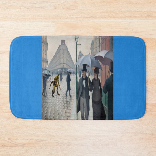 Item preview, French Impressionist Artist, Gutave Caillebotte: Paris Street Rainy Day (1877) (Altered) designed and sold by mturns57.