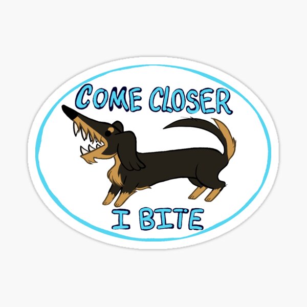 Item preview, Come Closer, I Bite! designed and sold by ThreeLegMeg.
