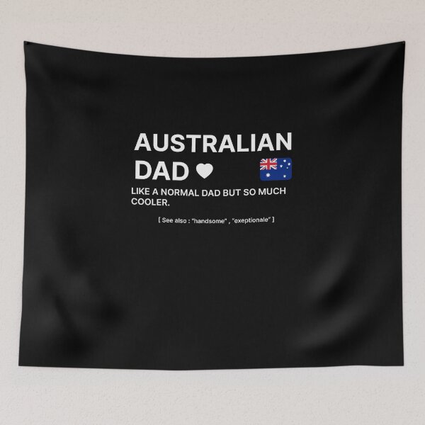 Item preview, Best Australian Dad, Funny Tshirt Fathers Day Gift Mens  designed and sold by MRams.