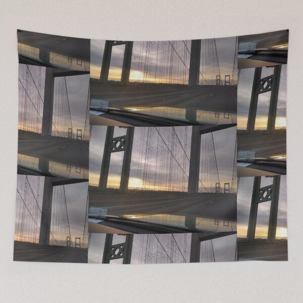 Item preview, Seattle Bridge at Sunset designed and sold by 743Designs.