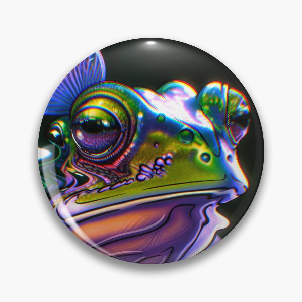 Item preview, Spiritual frog zen master toad designed and sold by Purplecubeart.