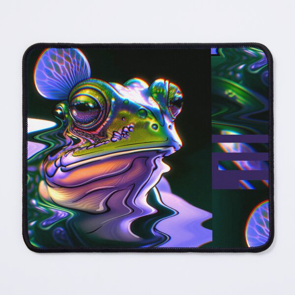 Item preview, Spiritual frog zen master toad designed and sold by Purplecubeart.