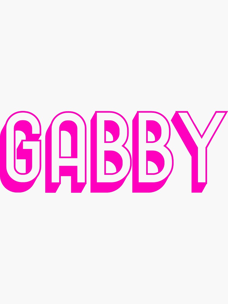 gabby-pink-sticker-by-ftml-redbubble