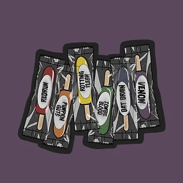 Artwork thumbnail, Deadly Popsicles by RooBooCo