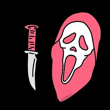 Artwork thumbnail, Scream Mask by RooBooCo