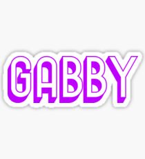 GABBY - PURPLE Sticker