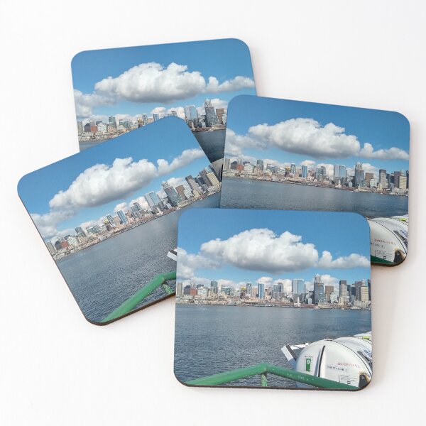 Item preview, Seattle Skyline from Ferry designed and sold by 743Designs.