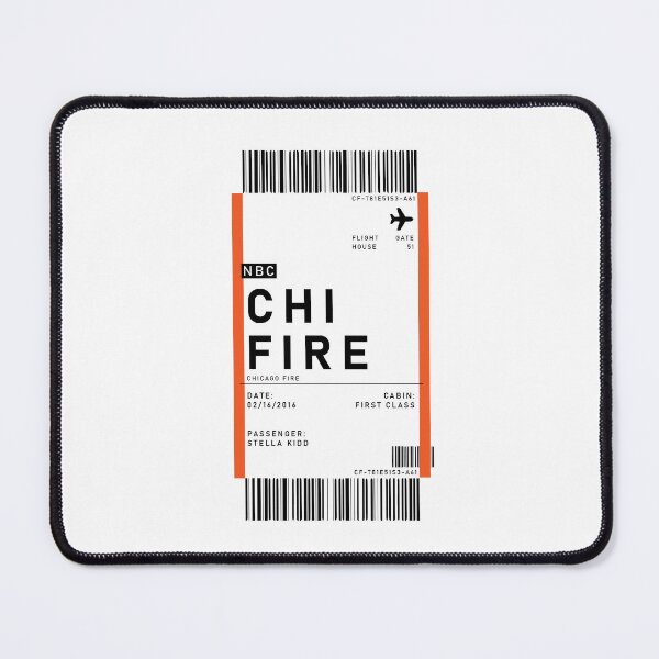 Item preview, Stella Kidd chicago fire plane ticket! designed and sold by ellclark.