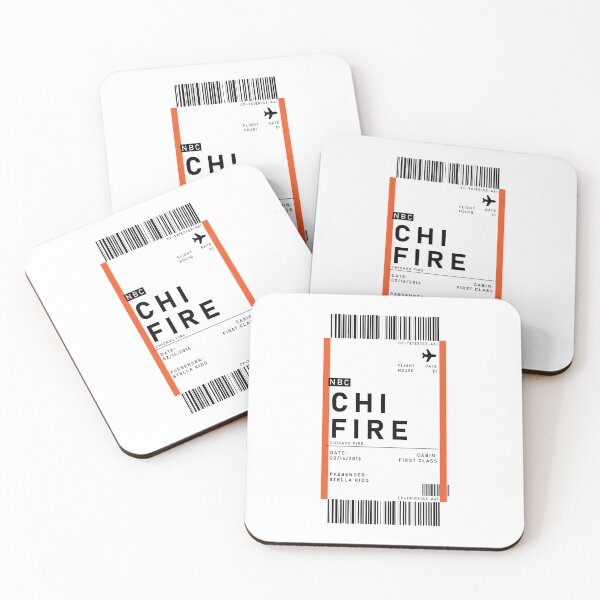 Item preview, Stella Kidd chicago fire plane ticket! designed and sold by ellclark.