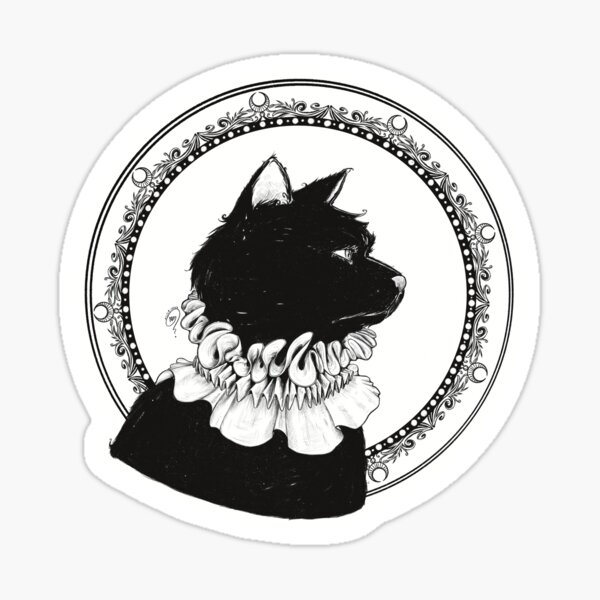 Posh Cat Sticker